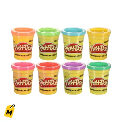 Play-Doh Plastilina Original - Botes de 4 oz para la Imaginacion de tus Pequenos