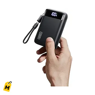 INIU Power Bank 20000mAh Carga Rapida Compacto Pa Tu Bolsillo