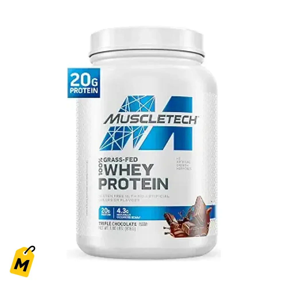 Proteina Whey MuscleTech Pastoreo - Triple Chocolate, 1.8LB