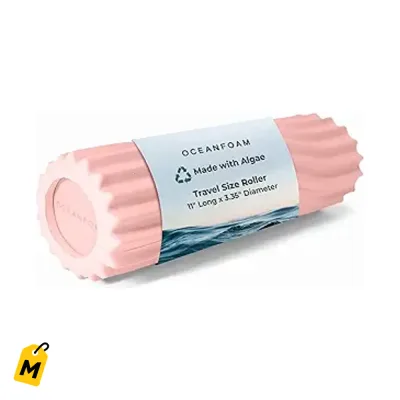 Rodillo Oceanfoam Ripple Portatil Firme Masaje Terapia Espalda