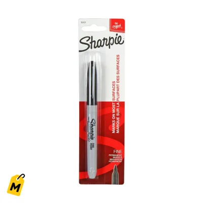 Sharpie Marcadores Negros Punta Fina Pa La Casa Escuela Y Oficina