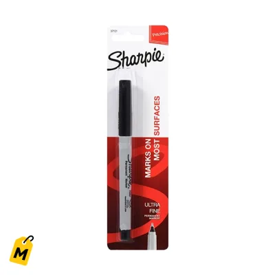 Sharpie Negro Punta Ultra Fina Pa Marcar De To