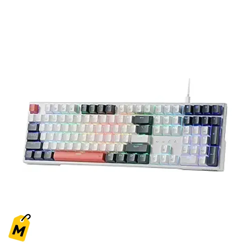 Redragon K668 Teclado Gamer RGB con Cable, 108 Teclas Hot-Swap y 4 Atajos Extra