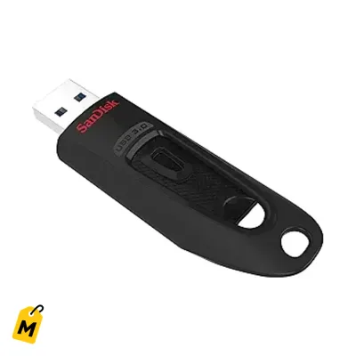 USB Sandisk Ultra 512GB 3.0 Negro - Velocidad y seguridad pa tus archivos