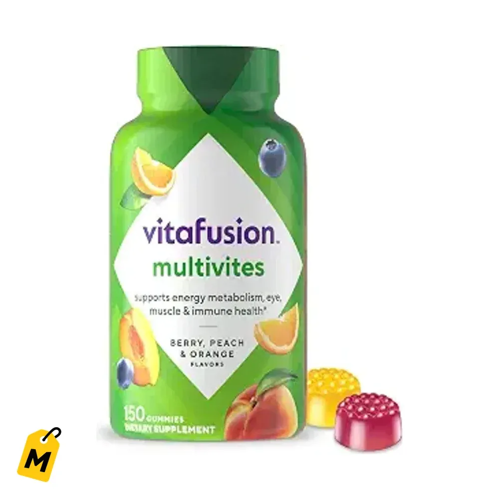 Vitafusion MultiVites Gomitas Multivitaminas Adultos 150u Sabor Frutas #1 USA