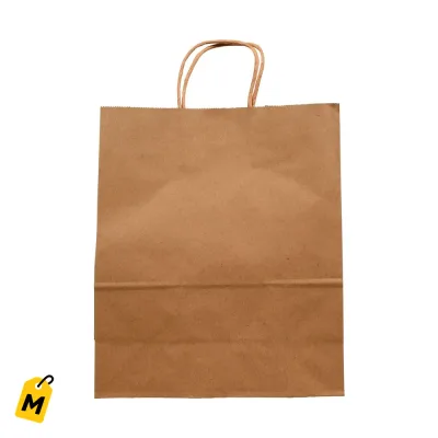 Voila Fundas Grandes Kraft Natural para Regalos 12x10x5 pulg